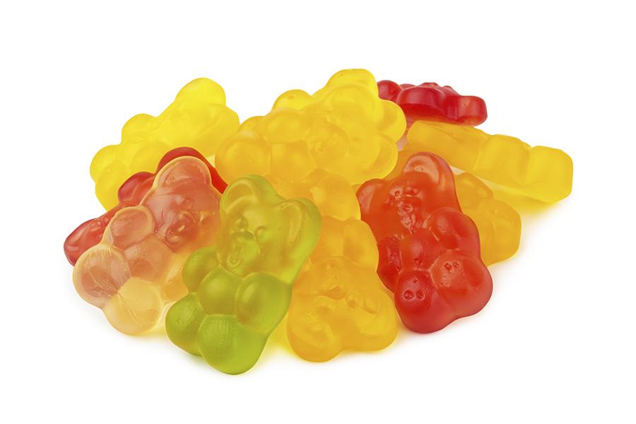 Edibles cannabis gummy bears